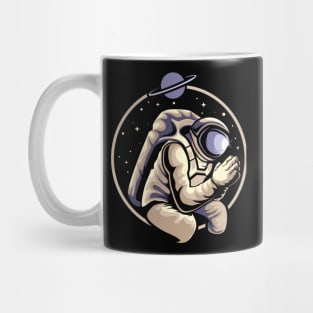 Astronaut Pray Astros City Mug